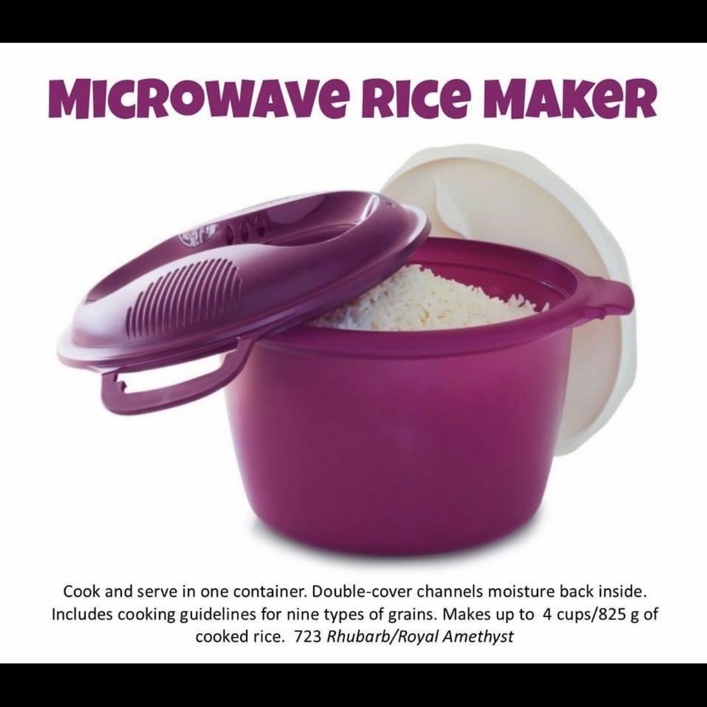 Tupperware rice cooker